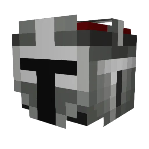 Fabrizio1120 Minecraft avatar head, 3D render
