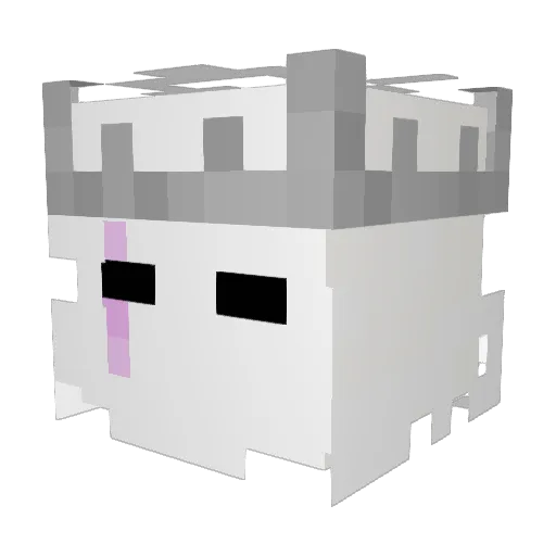 Fabriziooo777 Minecraft avatar head, 3D render