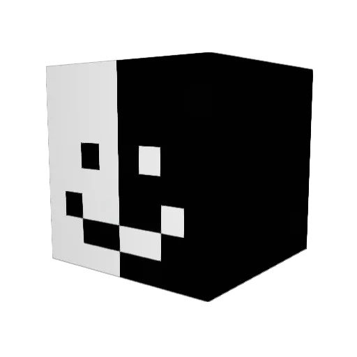 Fabrizzio666 Minecraft avatar head, 3D render