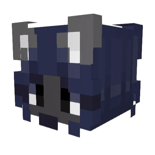 FabruhYT Minecraft avatar head, 3D render