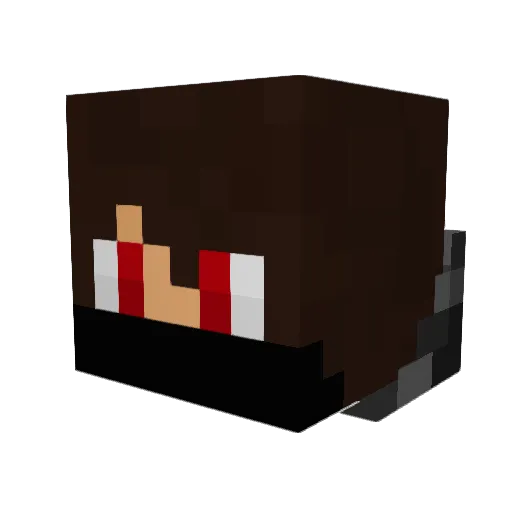 FaceTheUnknown Minecraft avatar head, 3D render