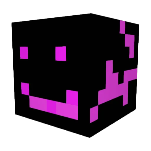 Facenut Minecraft avatar head, 3D render