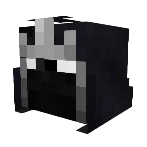 Faction_ Minecraft avatar head, 3D render