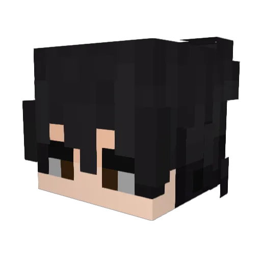 FactorXI Minecraft avatar head, 3D render