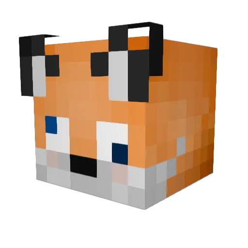 Facu6am Minecraft avatar head, 3D render