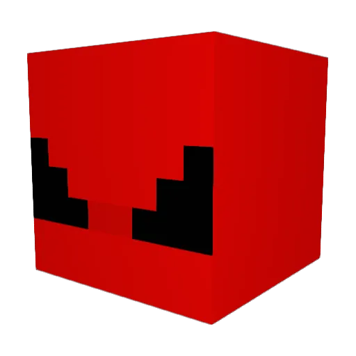 Facundex1 Minecraft avatar head, 3D render