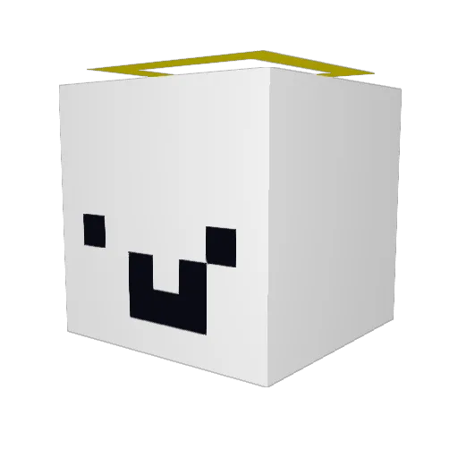 Fadass_xd Minecraft avatar head, 3D render