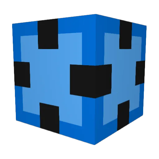 FadeHost Minecraft avatar head, 3D render