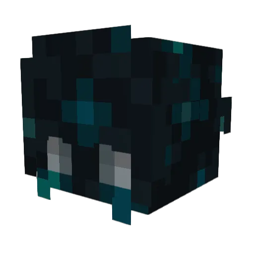 FadedChicken538 Minecraft avatar head, 3D render