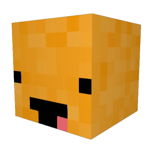 FadedDragon2282 Minecraft avatar head, 3D render