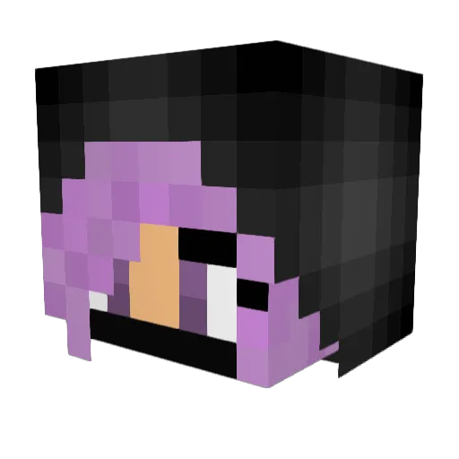 Faded_Fate Minecraft avatar head, 3D render