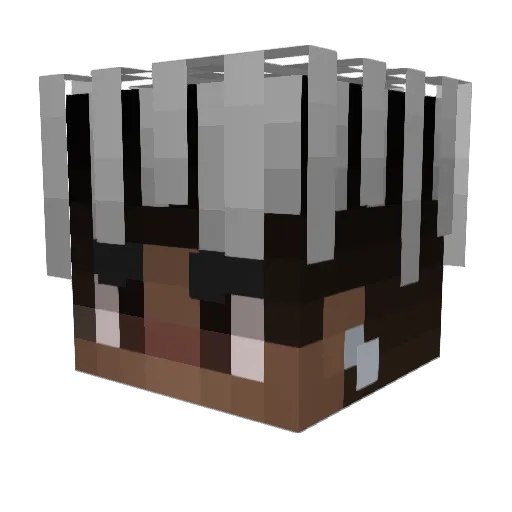 FadiGamer99 Minecraft avatar head, 3D render