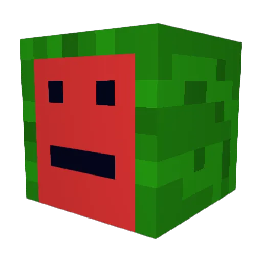 FaeShadow Minecraft avatar head, 3D render