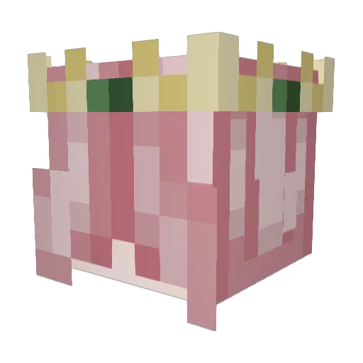 FaeryDew Minecraft avatar head, 3D render