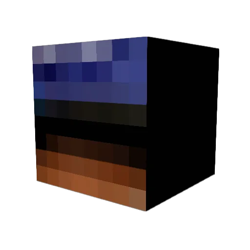 Fafi996 Minecraft avatar head, 3D render