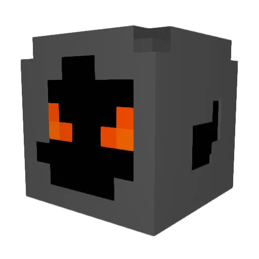 Fagon7 Minecraft avatar head, 3D render