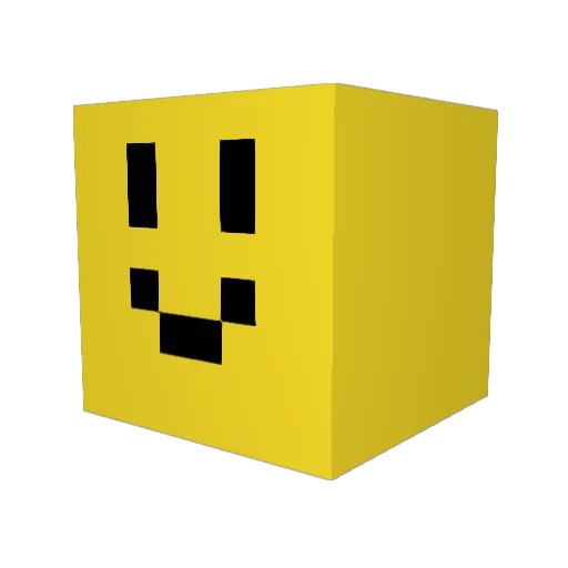 Fahrno Minecraft avatar head, 3D render