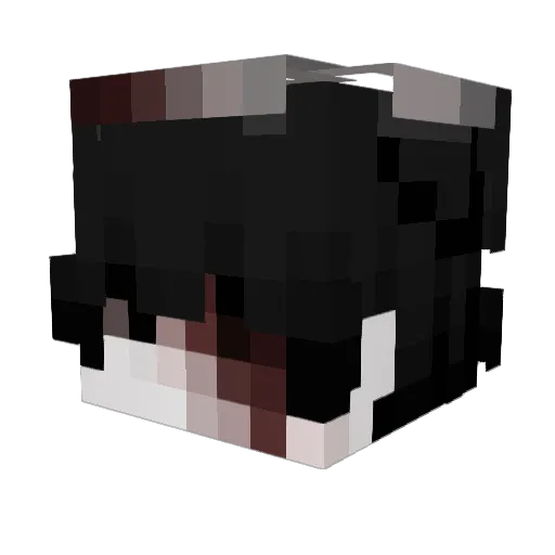 Fahvyi Minecraft avatar head, 3D render