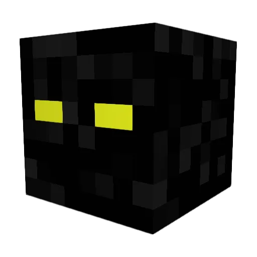 Faidingjustic Minecraft avatar head, 3D render