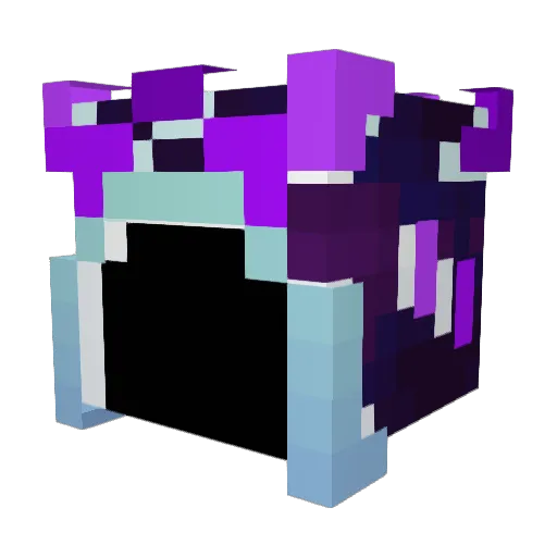 FailMic Minecraft avatar head, 3D render