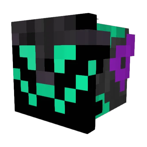 FailSafe_proto Minecraft avatar head, 3D render