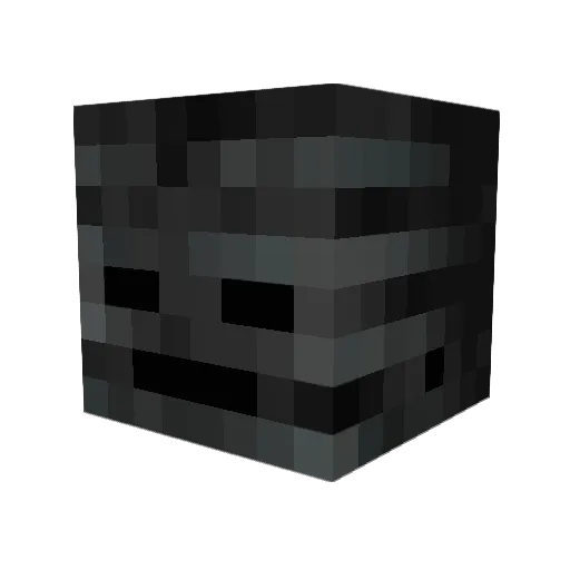 FailedFall Minecraft avatar head, 3D render
