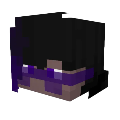 FailedGames Minecraft avatar head, 3D render