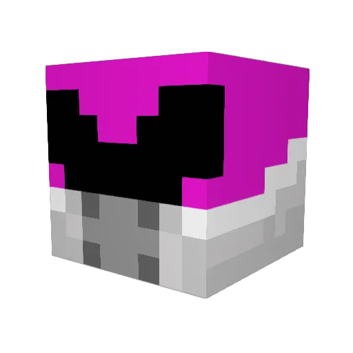 FailedUsername Minecraft avatar head, 3D render