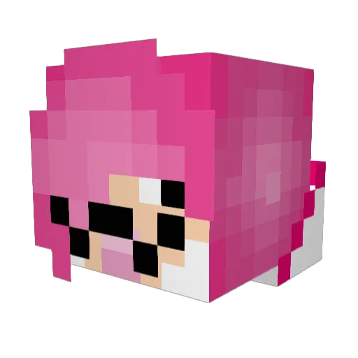 FailmanMovies Minecraft avatar head, 3D render