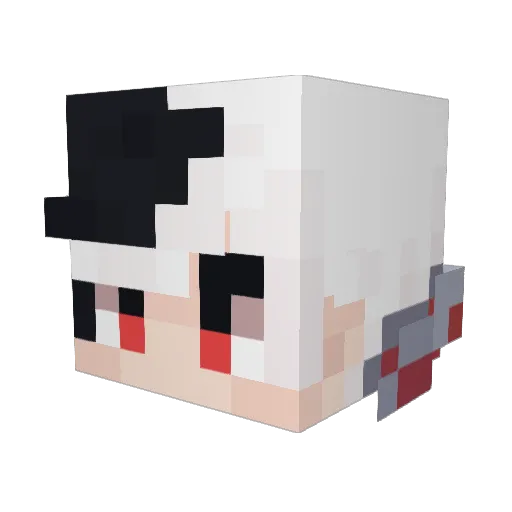 Faint_Kilz Minecraft avatar head, 3D render