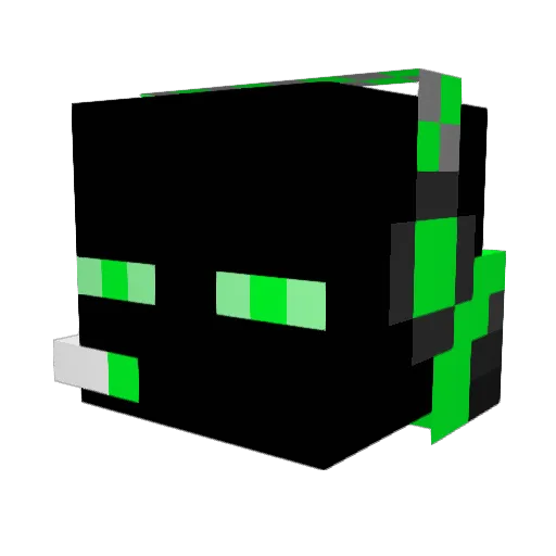 Fairbridge Minecraft avatar head, 3D render