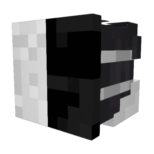 FaitenR Minecraft avatar head, 3D render