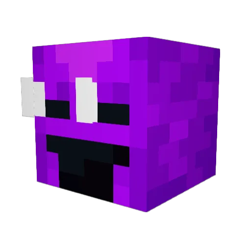 FaithEclipse Minecraft avatar head, 3D render