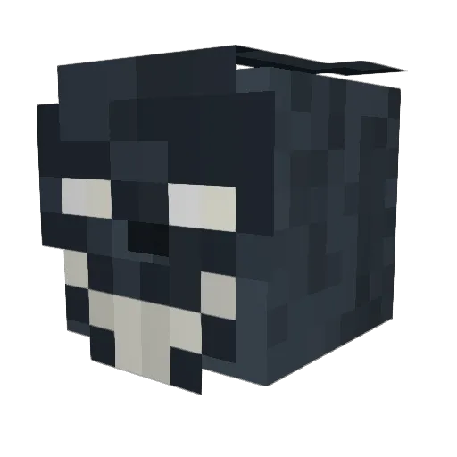 FaithSF Minecraft avatar head, 3D render