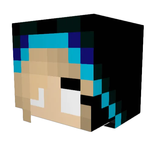 Faith_Valentine Minecraft avatar head, 3D render