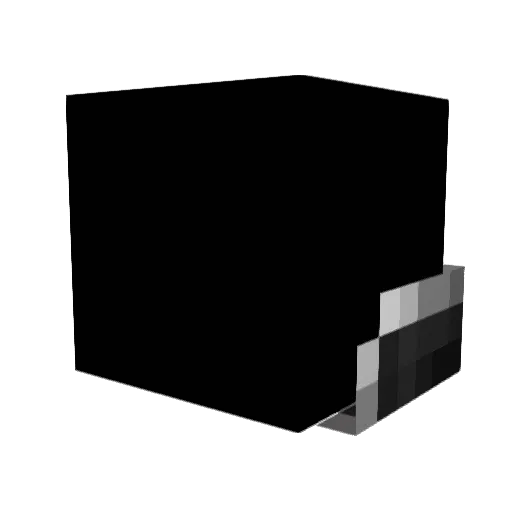 Faithkeeper Minecraft avatar head, 3D render