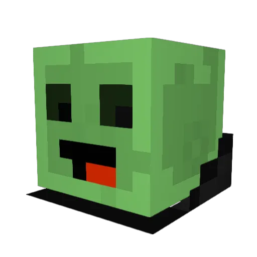Fajak007 Minecraft avatar head, 3D render