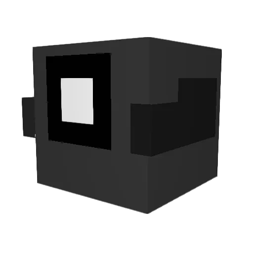 Fak_Squid Minecraft avatar head, 3D render
