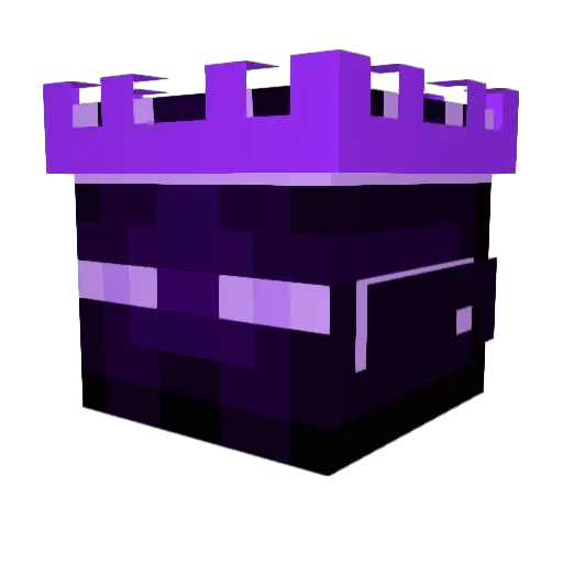 FakeDemonYT Minecraft avatar head, 3D render