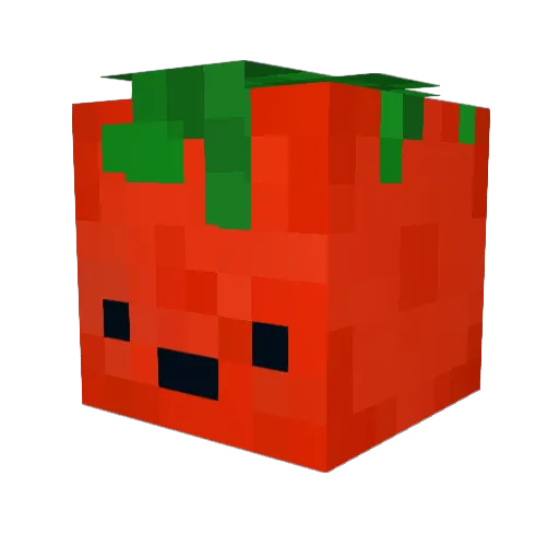 FakeKingLui Minecraft avatar head, 3D render