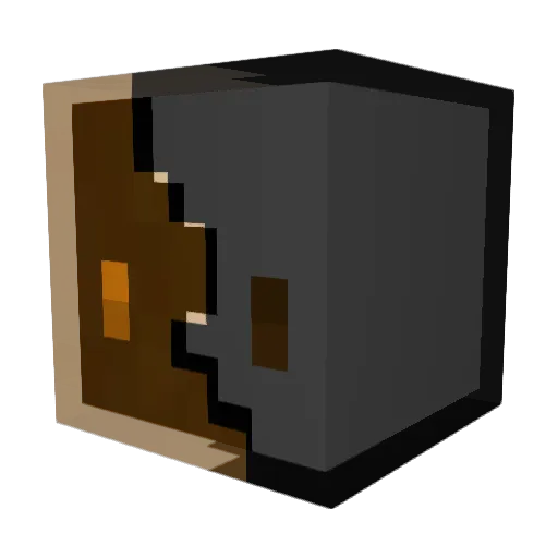 FakeNoa100 Minecraft avatar head, 3D render
