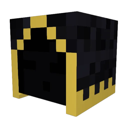 FakePlayer Minecraft avatar head, 3D render
