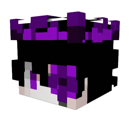 FakeStark Minecraft avatar head, 3D render