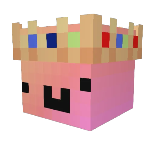 FakeSweater21 Minecraft avatar head, 3D render