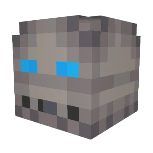 FalafelLiam Minecraft avatar head, 3D render