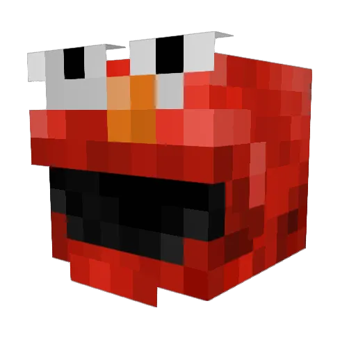 Falanvenda Minecraft avatar head, 3D render