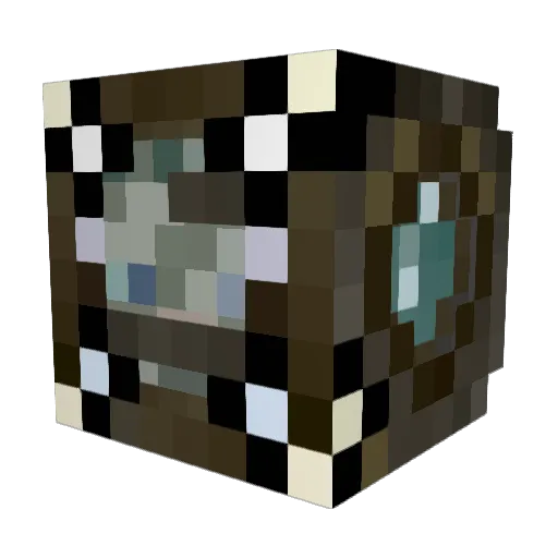 Falchion_GPX Minecraft avatar head, 3D render