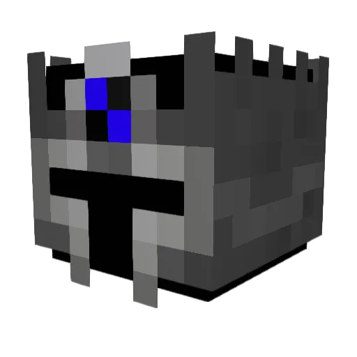 Falcon613 Minecraft avatar head, 3D render