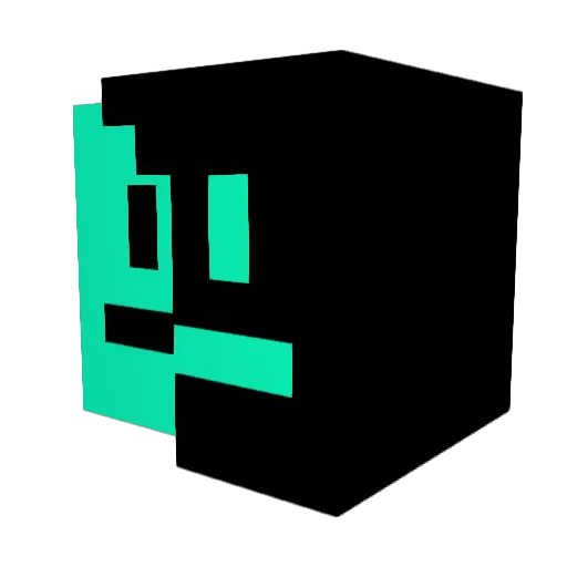FalconAspect Minecraft avatar head, 3D render