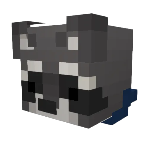 FalconCheif Minecraft avatar head, 3D render